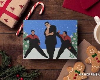 Heavy On Da Holiday, Hip Hop Greeting Cards