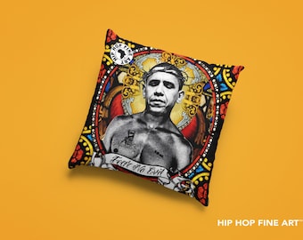 Fear No Evil,  Hip Hop Home Décor, Designer Throw Pillow