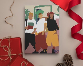 Tender Loving Christmas, Hip Hop  Greeting Cards
