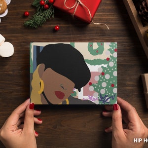 Es ist eine Mary Weihnachten, Hip Hop Grußkarten