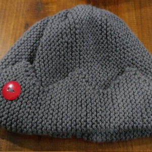 Ready to Ship Riverdale Jughead Jones Crown Hat Whoopee Cap 7 Points with Red Button