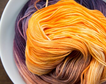PHOENIX Small Batched Hand Dyed Yarn in Calico Fingering