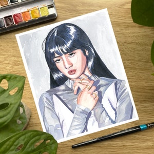 Blackpink Jennie How You Like That Watercolour Art Etsy Canada Blackpink Jennie How You Like That Watercolour Art Etsy Canada
