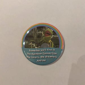 Rainbow Connection Celebration Button