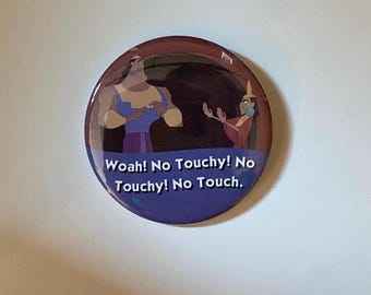 No Touchy Celebration Button