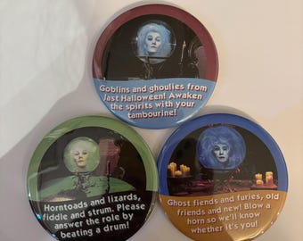 Madame Leota Celebration Button (Choose One)