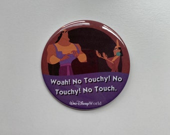 No Touchy Celebration Button