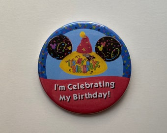 I'm Celebrating My Birthday Celebration Button