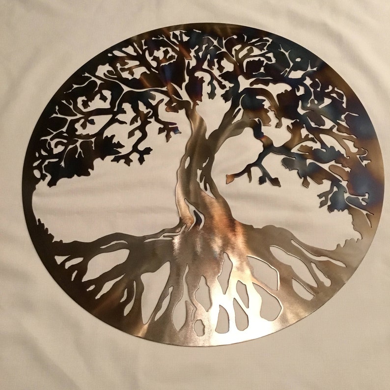 Tree of Life Metal Wall Art, Garden Decoration, Fence Decor, Wedding