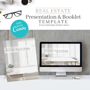 Real estate presentation, Realtor presentation, Real Estate Buying, Selling, Real estate marketing, Realtor marketing tools, Canva editable
