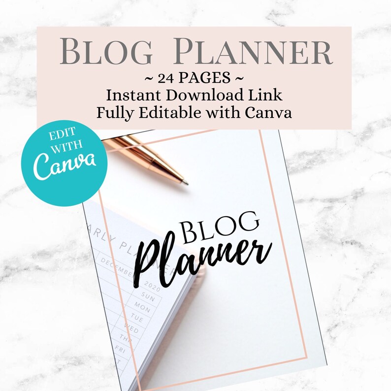 Weblog planner template, Canva Template, planner template, Canva, regular monthly calendar, printable planner, month-to-month planner, weekly planner, each day picture regarding Blog Planner Template identify Website planner template, Canva Template, planner template, Canva, month-to-month calendar, printable planner, every month planner, weekly planner, day-to-day