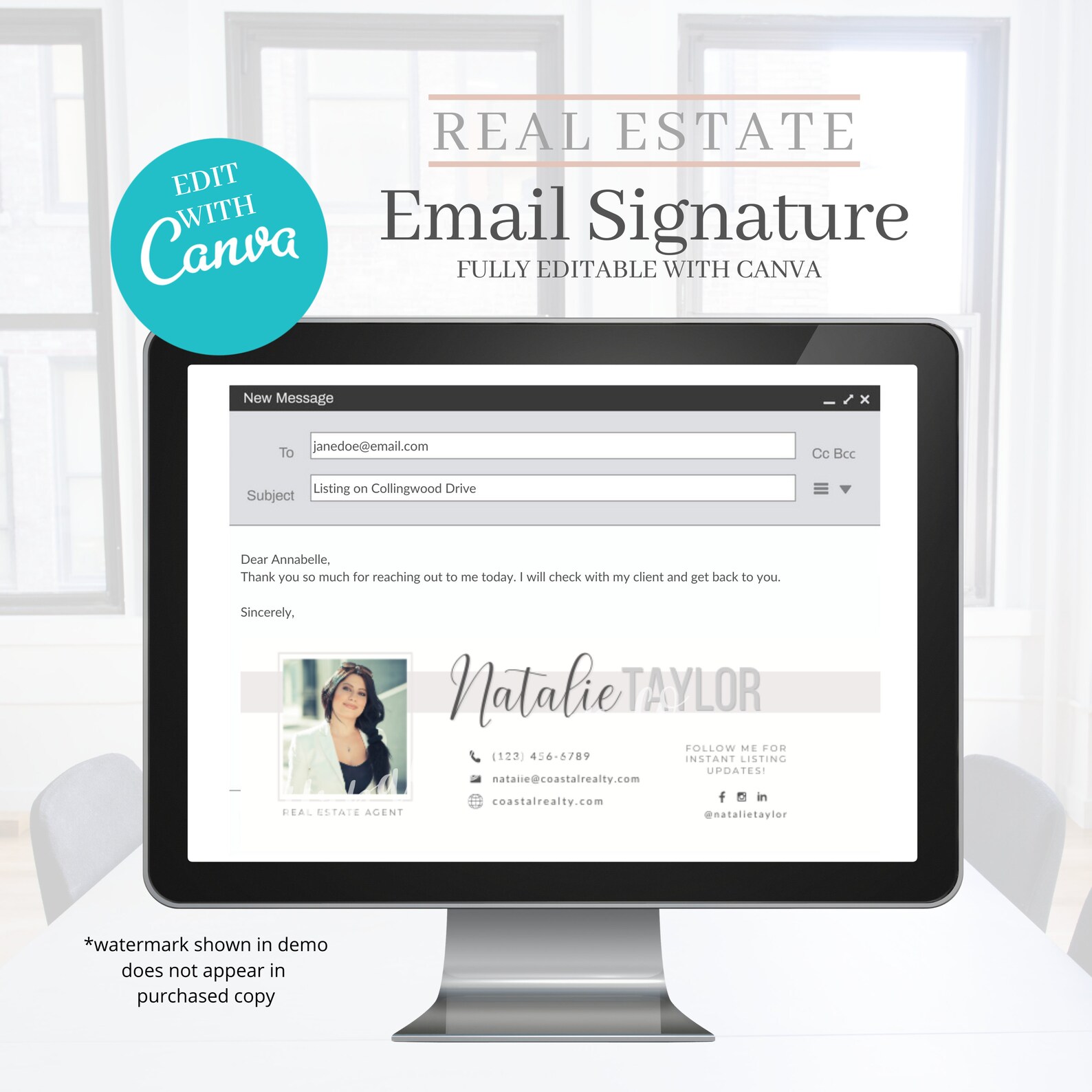 free email signature templates for mac