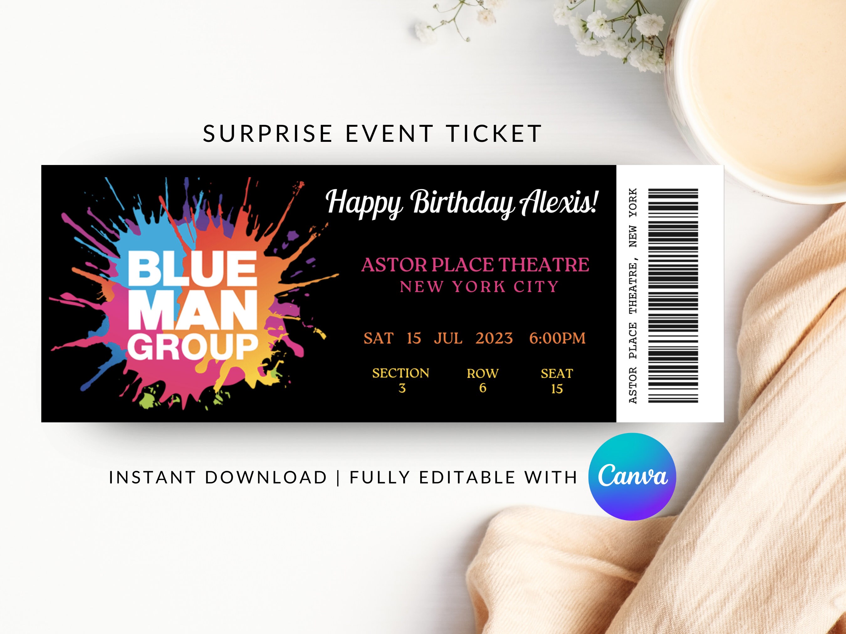 Blue Man Group Tickets, New York