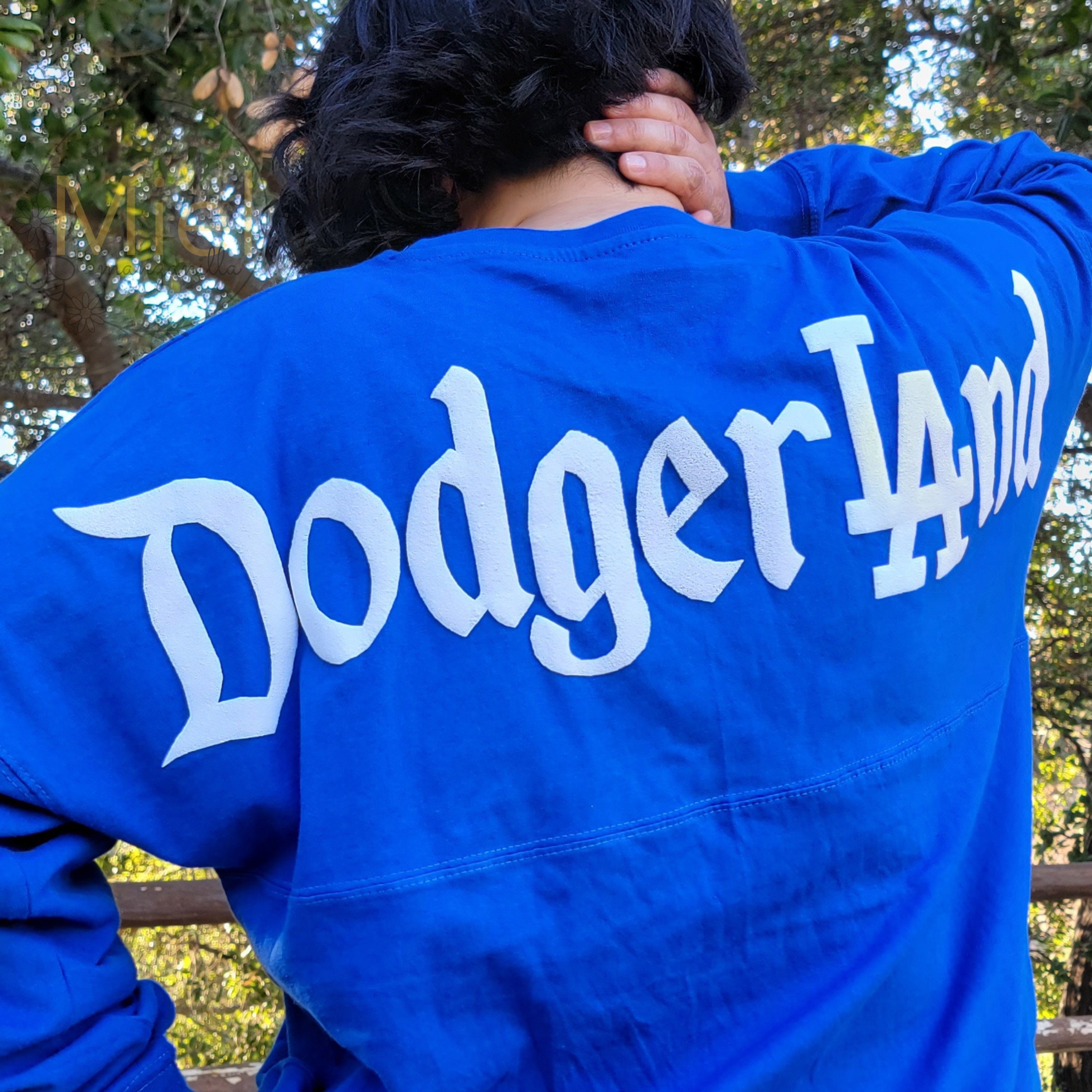 DisneyDodgerSuperFan Disneyland (Blue Dodgers Style) Jersey