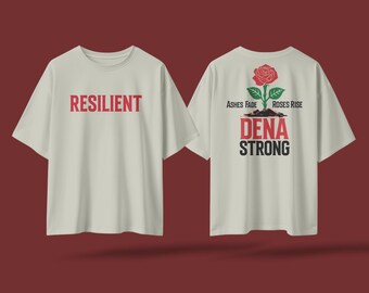 Resilient Rose | Oversize Fit T-Shirt (Proceeds will be donated to GFM)