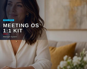 Meeting Agenda Template Kit & 1:1 Agendas | Decision Meeting Action Tracker ROI Review PDF