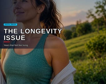Longevity Wellness Guide PDF — Healthy Habits Digital Magazine Instant Download