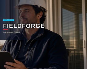FieldForge Notion OS Construction Project Controls | RFI Submittal Change Order Daily Log Instant Download