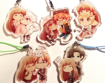 Mystic Messenger Clear Acrylic Charms