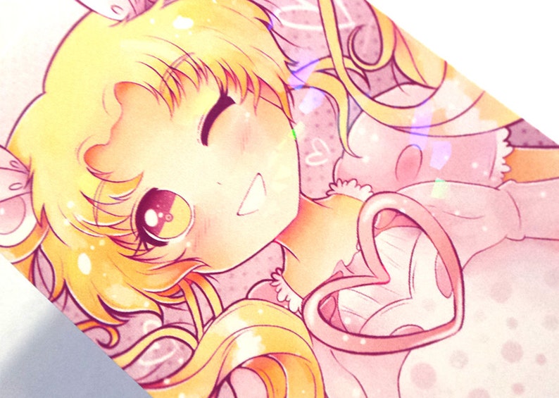 lolita sailor moon holographic prism bookmarks etsy