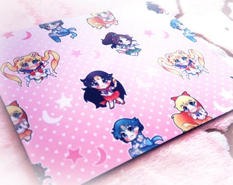 Kawaii Magical Girl Mousepad Mouse Mat Desk Mat Anime Girls