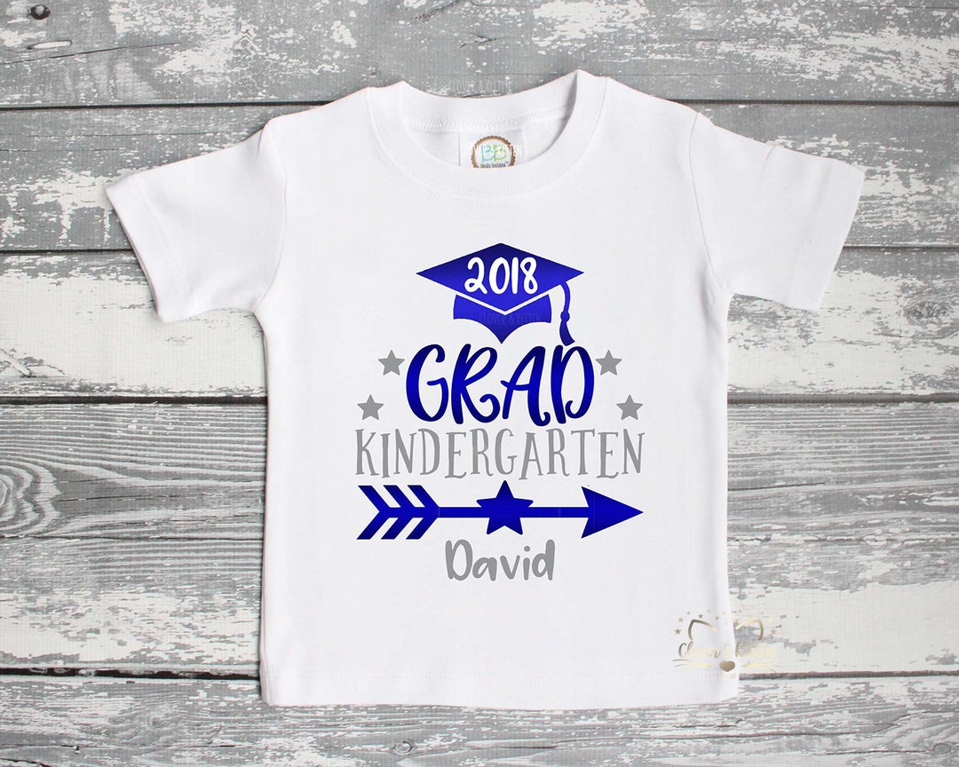 Boys Kindergarten Graduation Shirt, Boys Graduation Outfit, 2024