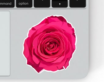Rose Flower Sticker/Laptop Sticker Decal/Phone Decal