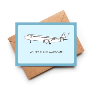 pour amoureux des avions | Carte pour la fête des pères