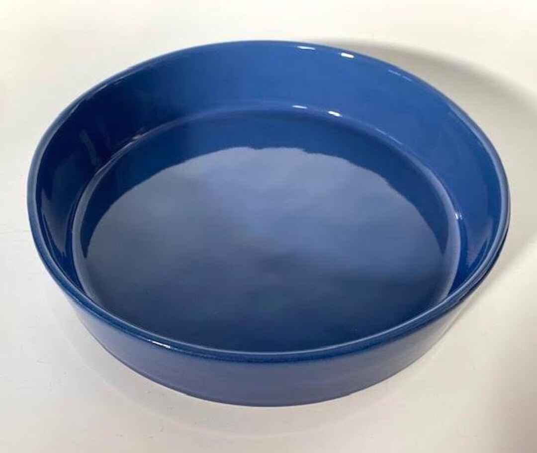 Ikebana Flower Vase Japanese Round Ceramic Suiban Etsy