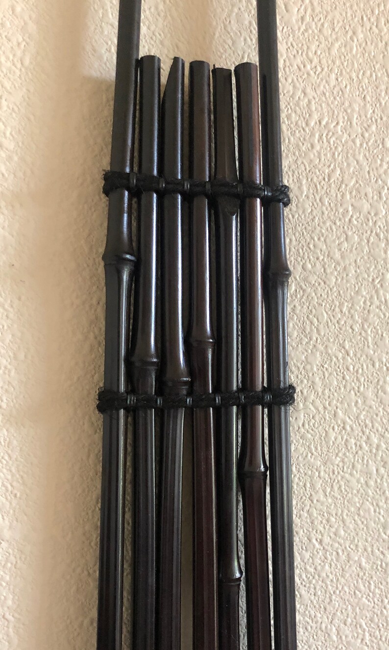 Ikebana Flower Vase Japanese Bamboo Wall Hanging Container Etsy