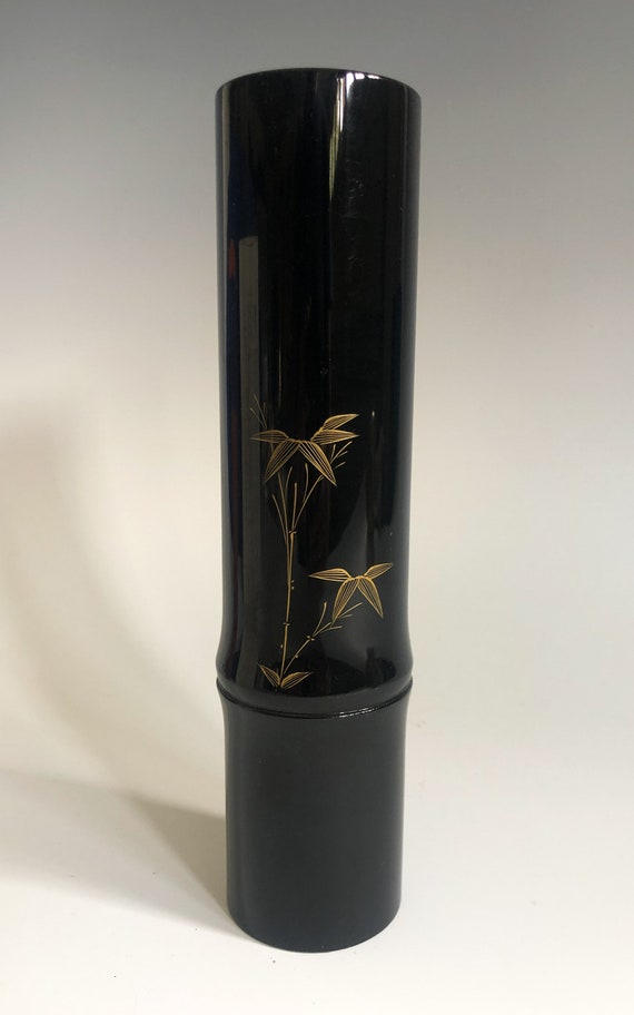 Ikebana Flower Vase Japanese Vintage Lacquer for Nageire Etsy