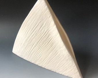 Ikebana Flower Vase, Japanese Ceramic Pyramid - JJ2JL59R