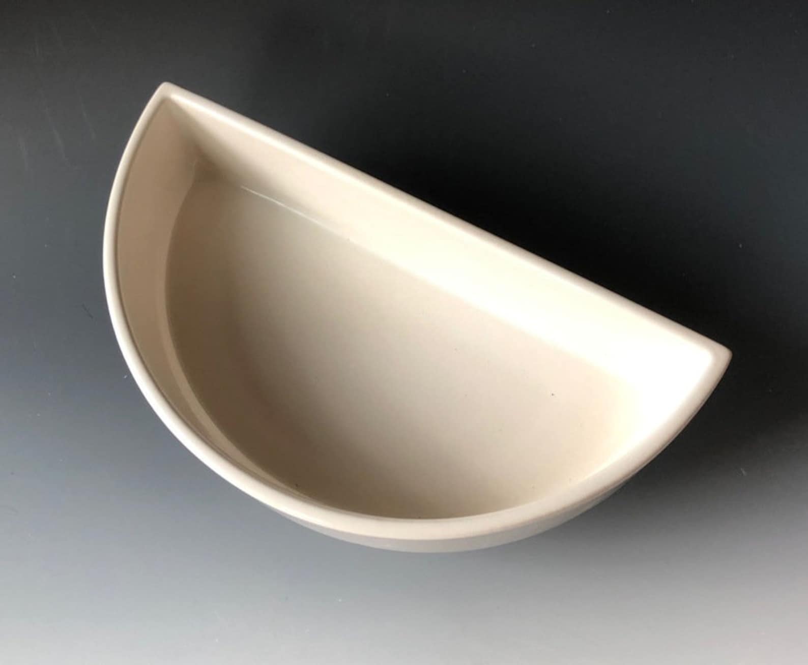 Vase à fleurs Ikebana demilune en céramique japonaise Etsy France