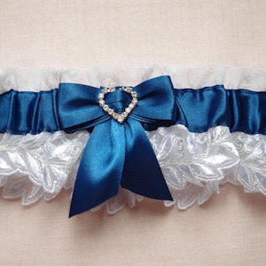 Jarretière de mariage jarretière de mariée perle avec jarretière jarretière strass mariée jarretière strass jarretière mariage jarretière bleu dentelle jarretière cadeaux