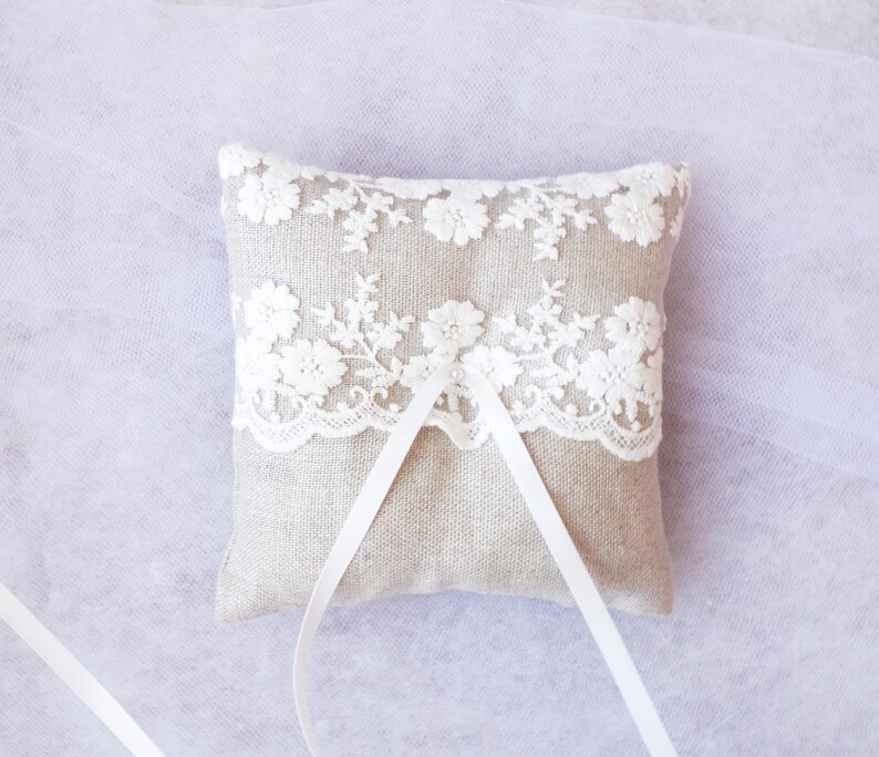 Lot de 2 paniers rustiques en toile de jute - Mariage - Cérémonie