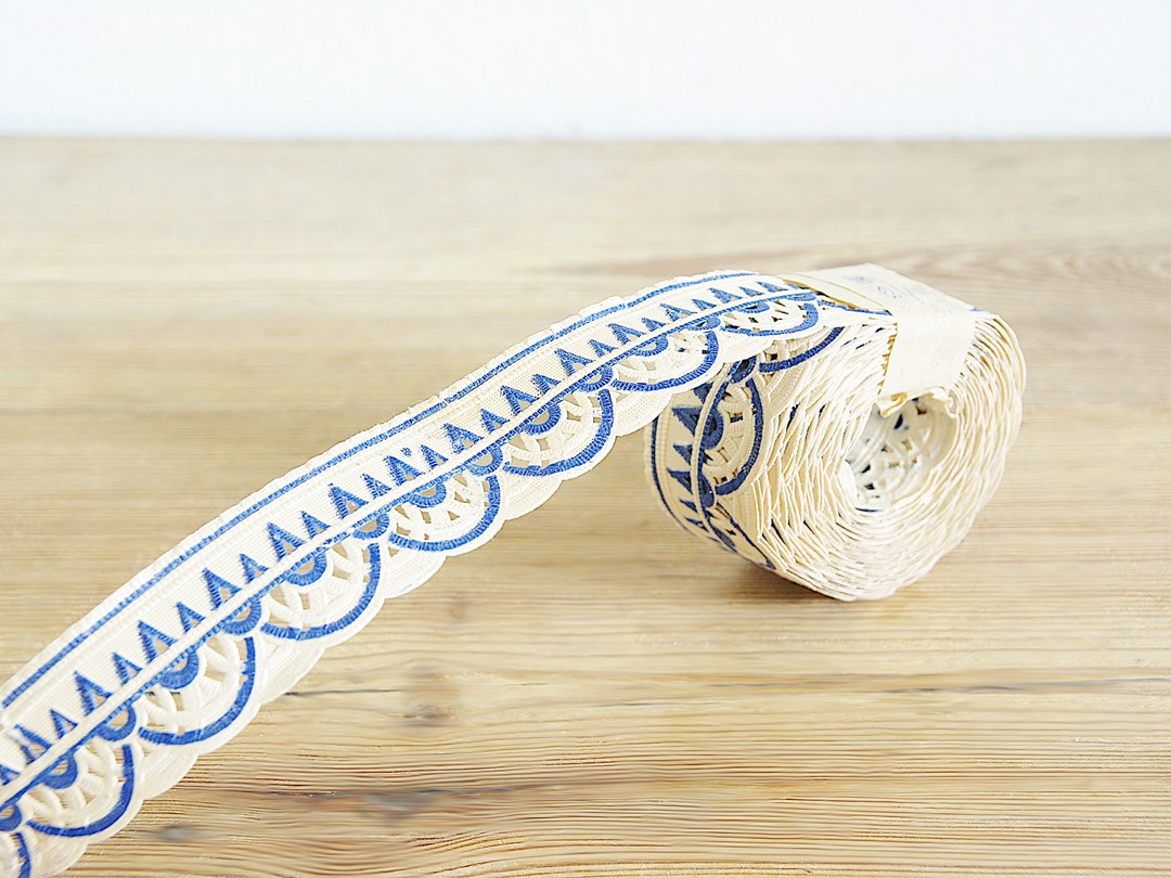 Vintage Shelf Edging Trim Paper Roll Sealed Kitchen Pantry Etsy