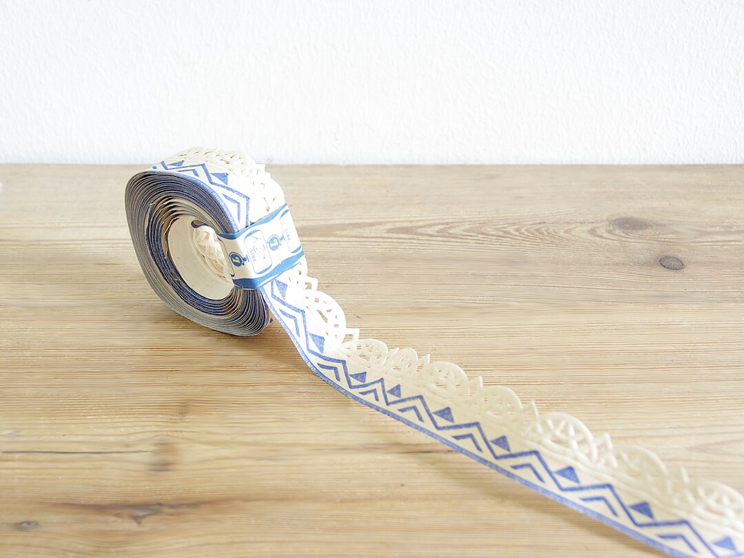 Vintage Shelf Edging Trim Paper Roll Sealed Kitchen Pantry Etsy