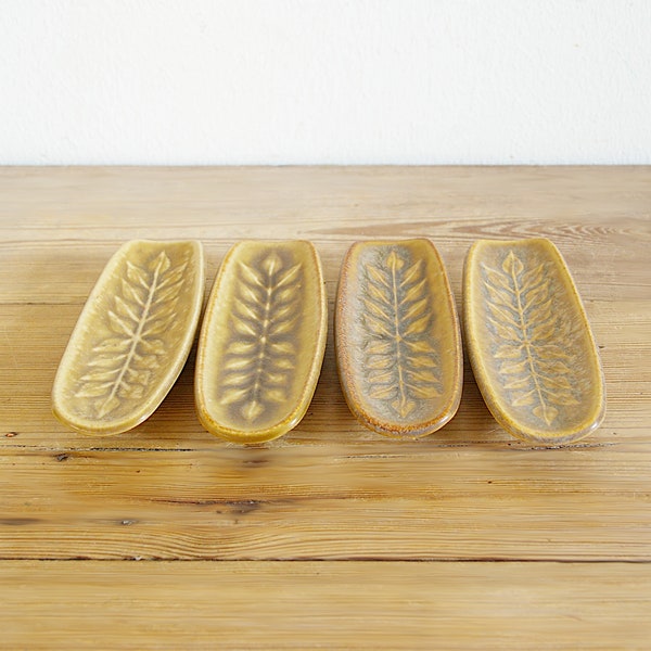 Vintage Relief Kronjyden butter dish or tray, knife holder, Jens Quistgaard, Jewelry tray, Danish mid century modern, Stoneware, Nordic home