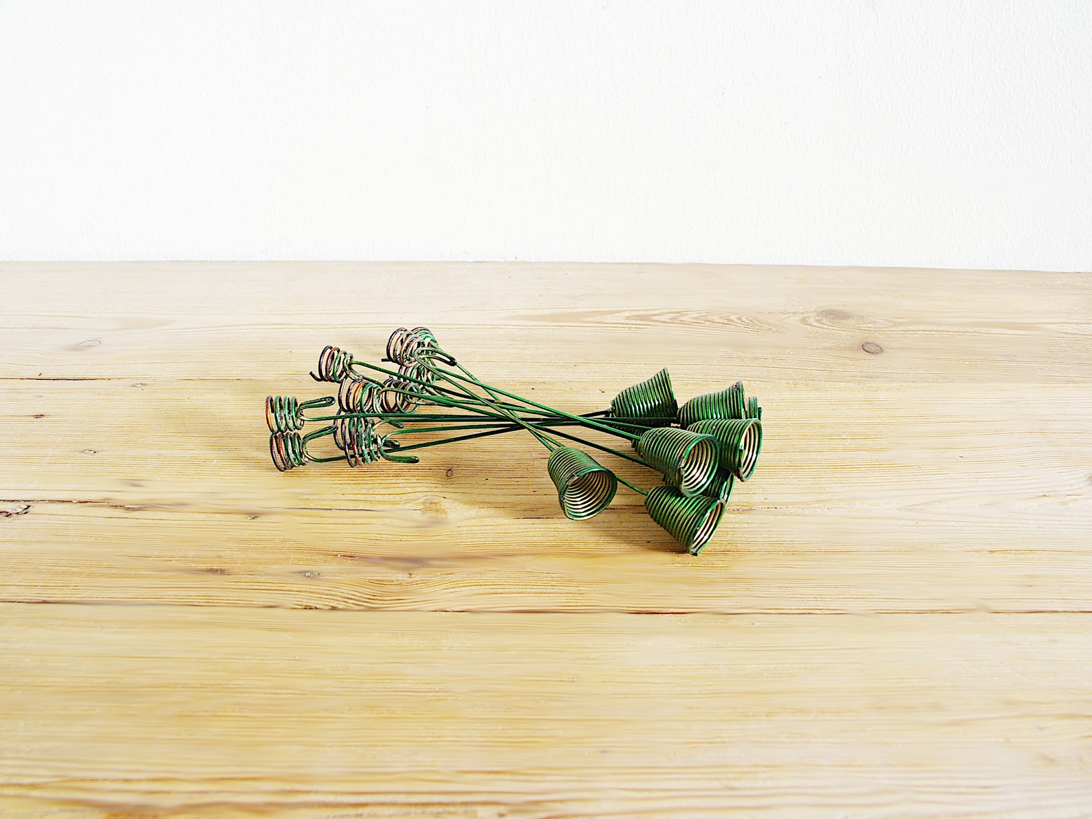 Vintage Christmas Tree Candle Holders Set Counter Balance Etsy