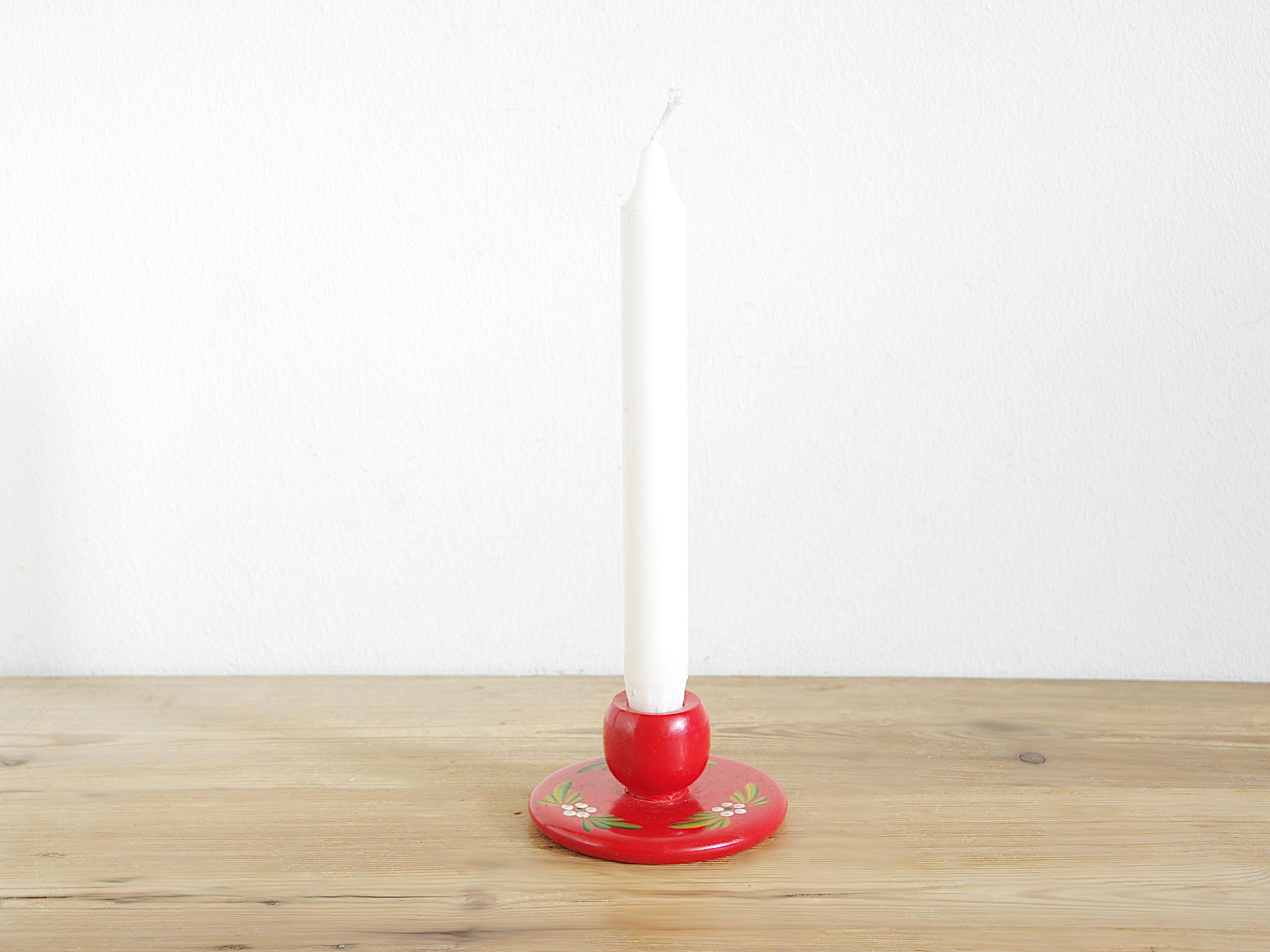 Made in Sweden Wood Candlesticks - Etsy