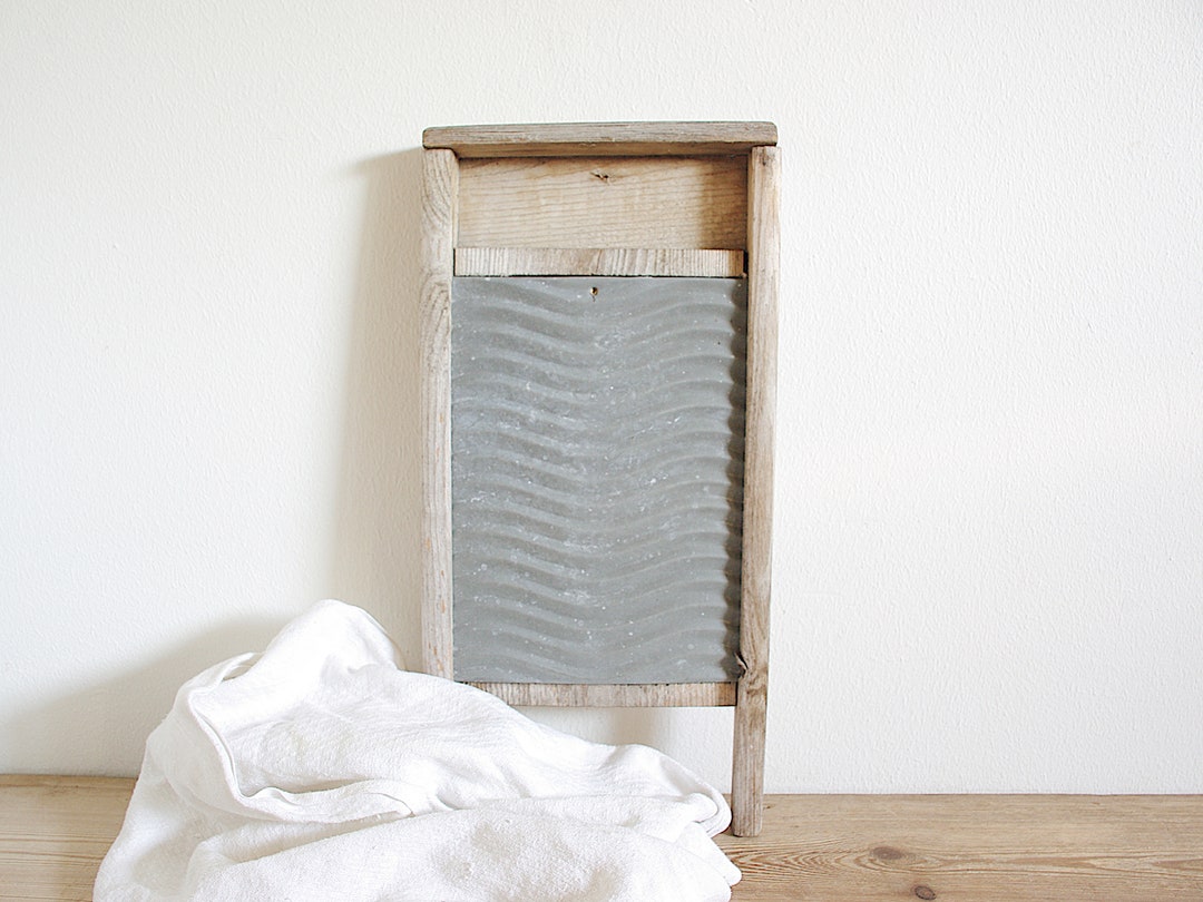 Vintage Washboard Wood Small, Laundry Room Decor, Farmhouse Style, Home
