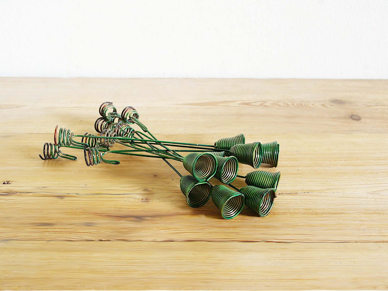 Vintage Christmas Tree Candle Holders Set Counter Balance Etsy