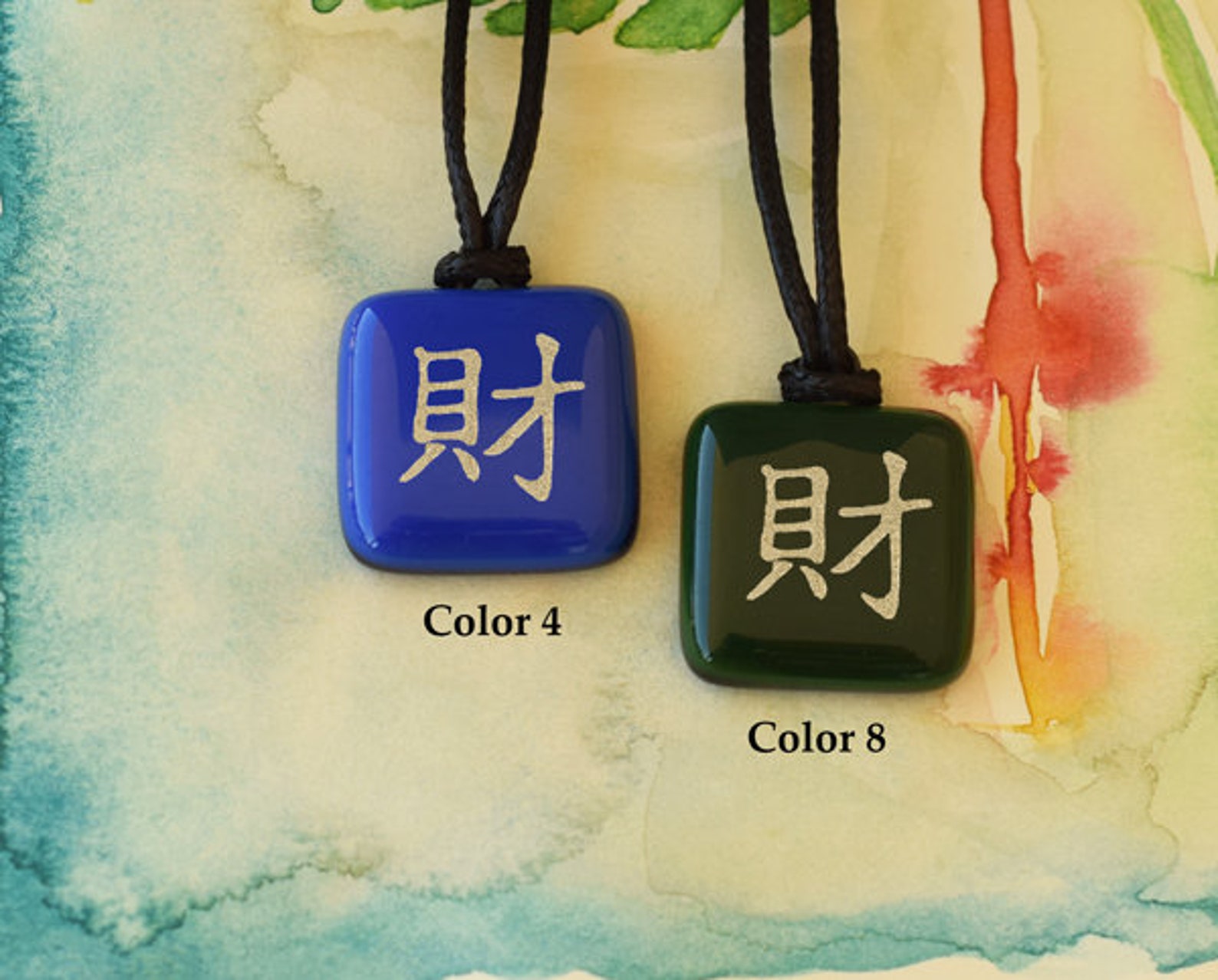 Kanji wealth. Symbol of abundance. Japanese Kanji of Fortune. | Etsy