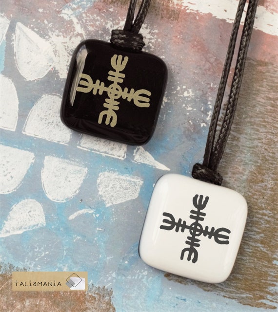 Protection. Bindrunes. Runes of Protection. Rune Pendant. - Etsy