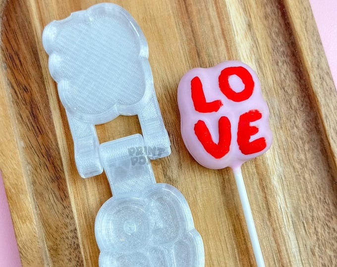 Love 3D Cake Pop Mold Print Pops™