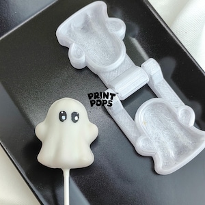 Ghost 3D Cake Pop Mold Print Pops™