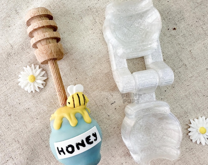 Honey Jar 3D Cake Pop Mold Print Pops™
