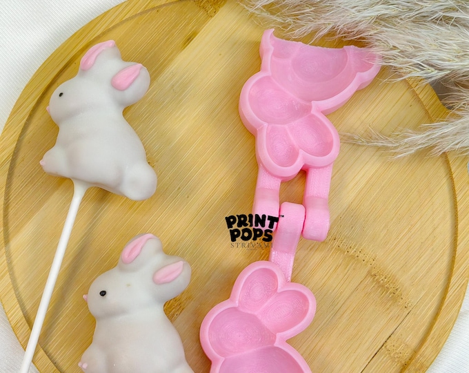 Bunny 3D Cake Pop Mold Print Pops™