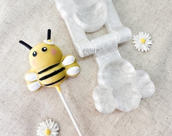 Bee 3D Cake Pop Mold Print Pops™