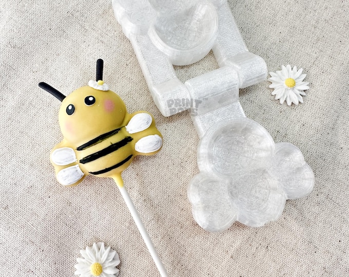 Bee 3D Cake Pop Mold Print Pops™